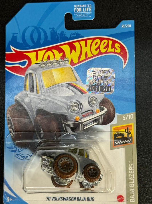 Hot Wheels - '70 Volkswagen Baja Bug - Factory Sealed Exclusive