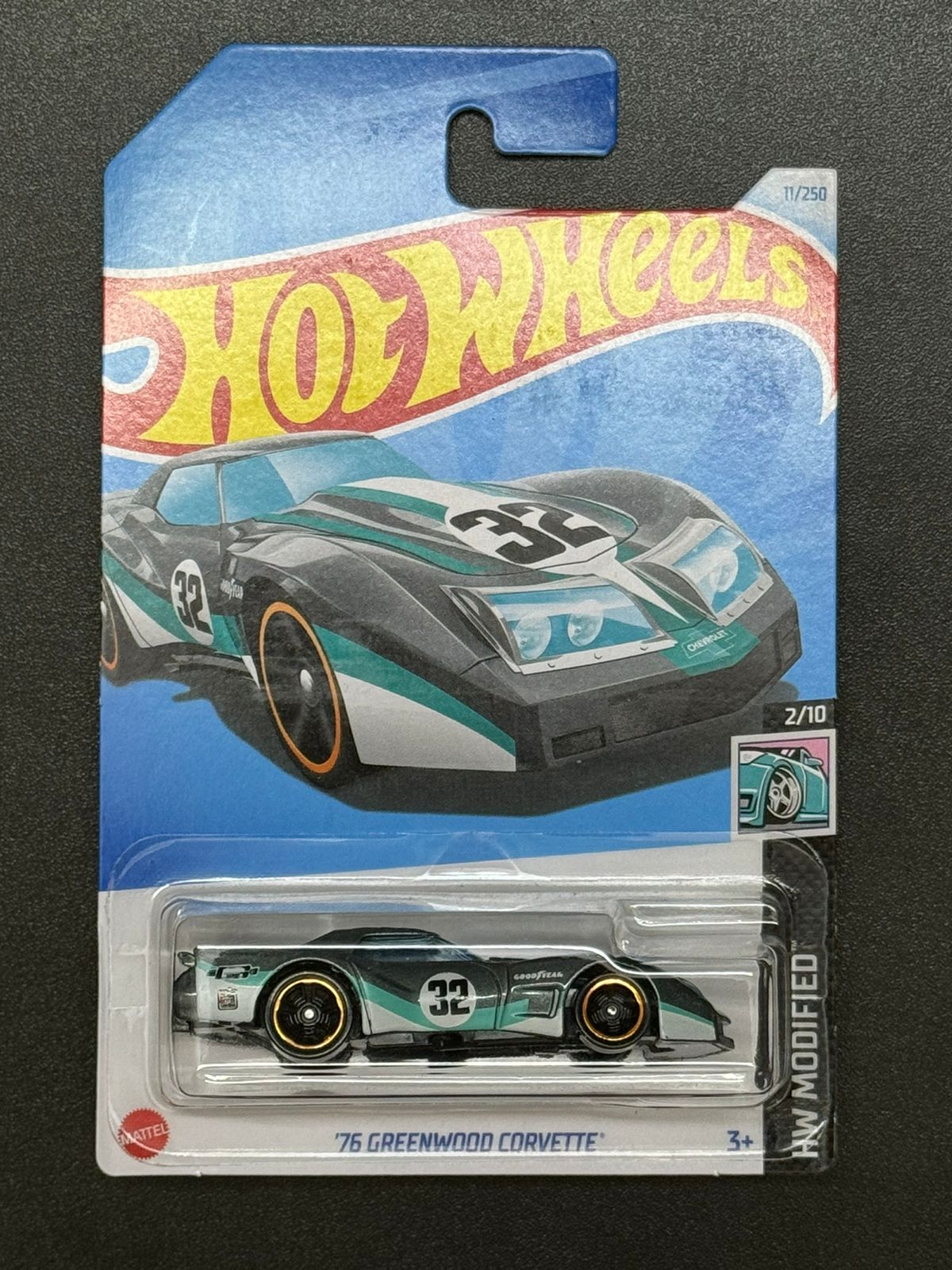 Hot Wheels - '76 Greenwood Corvette