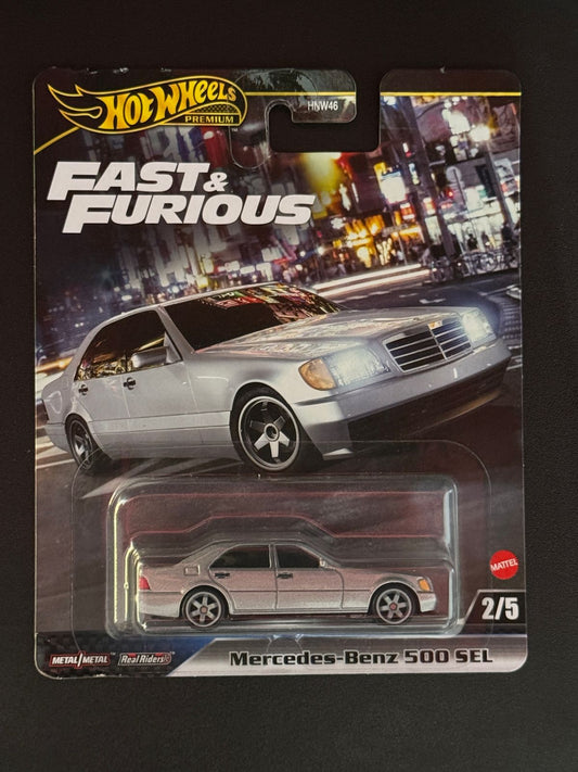 Hot Wheels- Fast And Furious -  Mercedes Benz 500 SEL