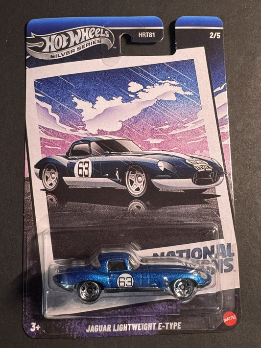 Hot Wheels - Silver Series - Jaguar Lightweight E - Type