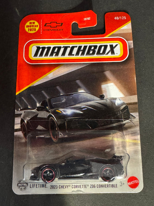Matchbox 2023 Chevy Corvette Z06 Convertible
