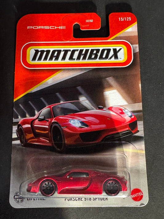 Matchbox PORSCHE 918 SPYDER