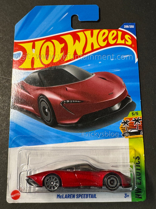 HOT WHEELS  McLAREN SPEEDTAIL