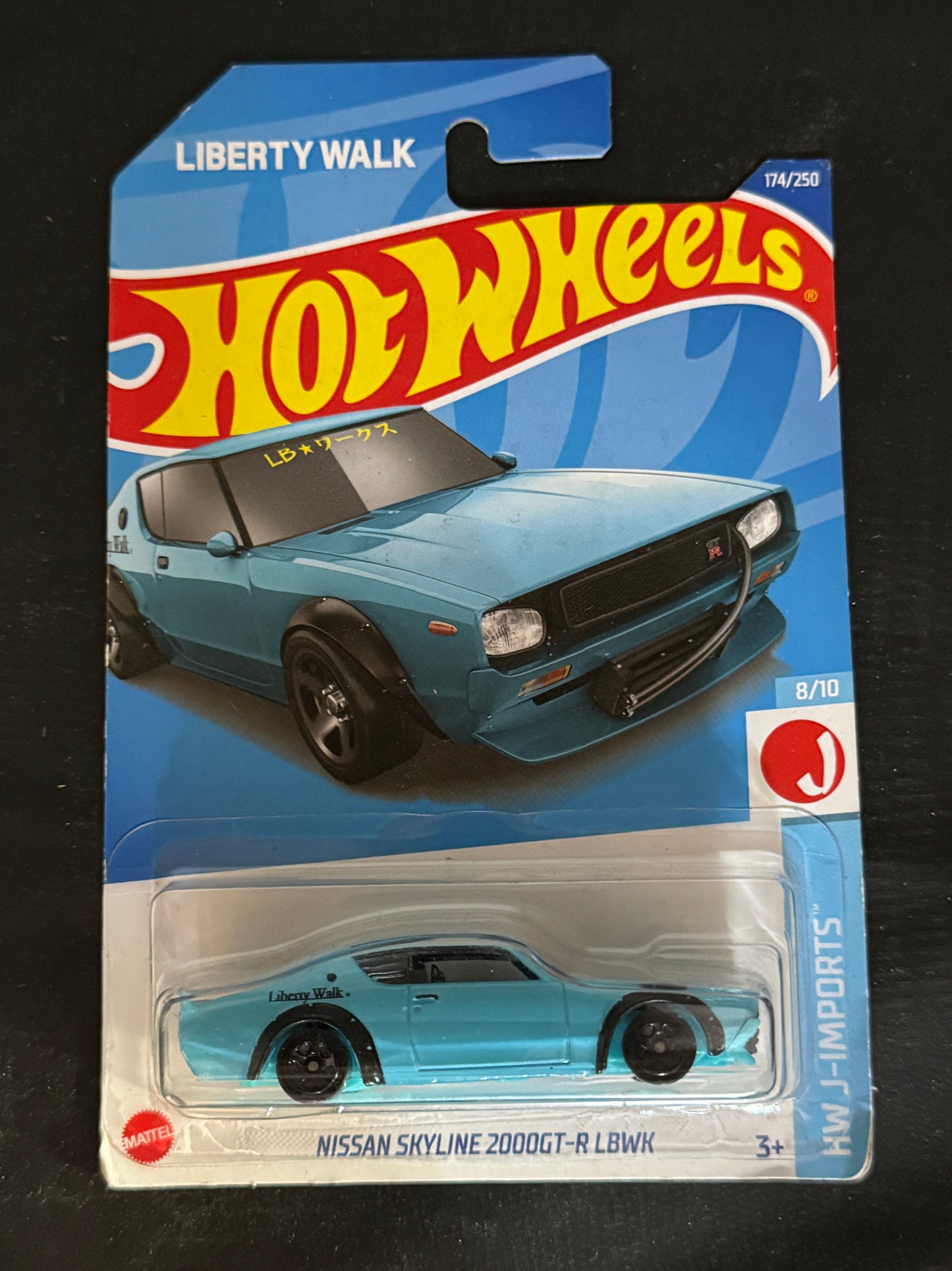 Hot Wheels  Nissan Skyline GTR 2000 LBWK - Turquoise