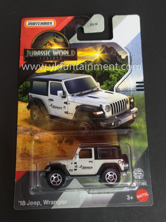 Match Box - Jurassic World - '18 Jeep Wrangler
