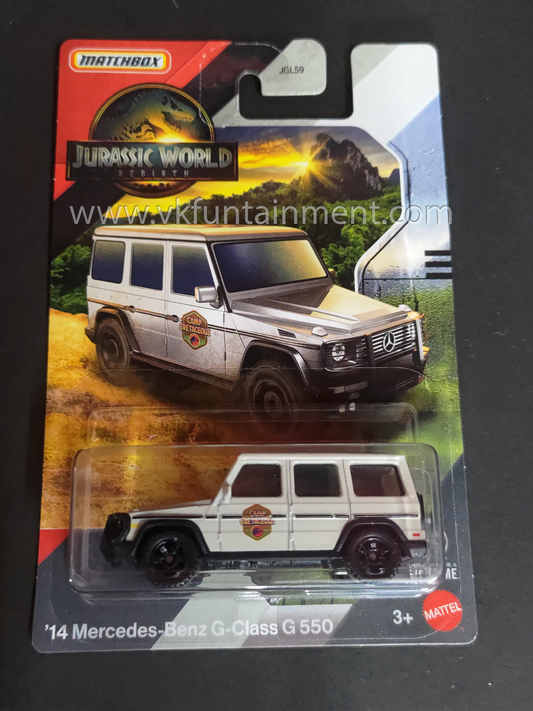 Match Box - Jurassic World - '14 Mercedes Benz G Class G 550