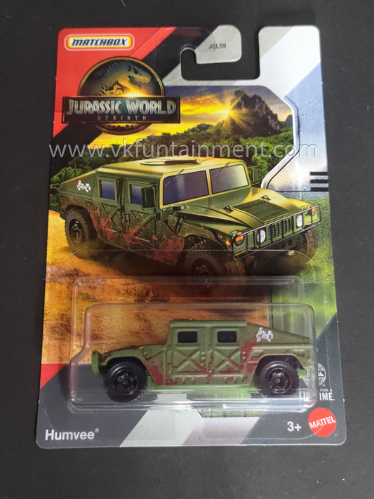 Match Box - Jurassic World - Humvee