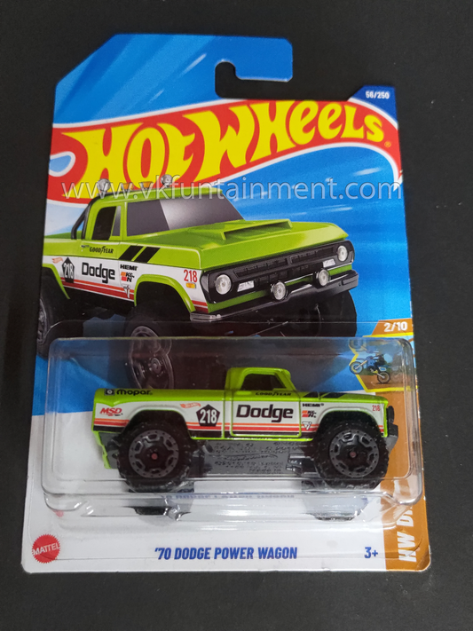 Hot Wheels - '70 Dodge Power Wagon