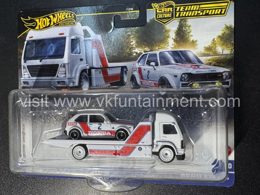 Hot Wheels  Team Transport 73 Honda Civic Custom