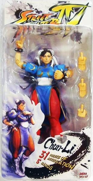 Street Fighters IV - Action Figure by Capcom- Chun - Li