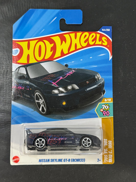 Hot Wheels NISSAN SKYLINE GT-R BCNR33
