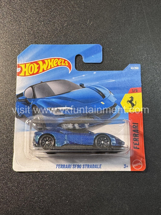 Hot Wheels  FERRARI SF90 STRADALE - BLUE