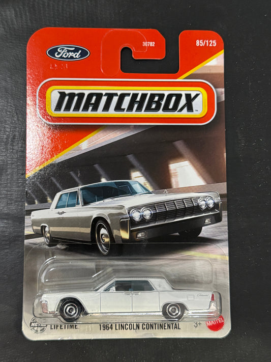 Matchbox 1964 LINCOLN CONTINENTAL WHITE