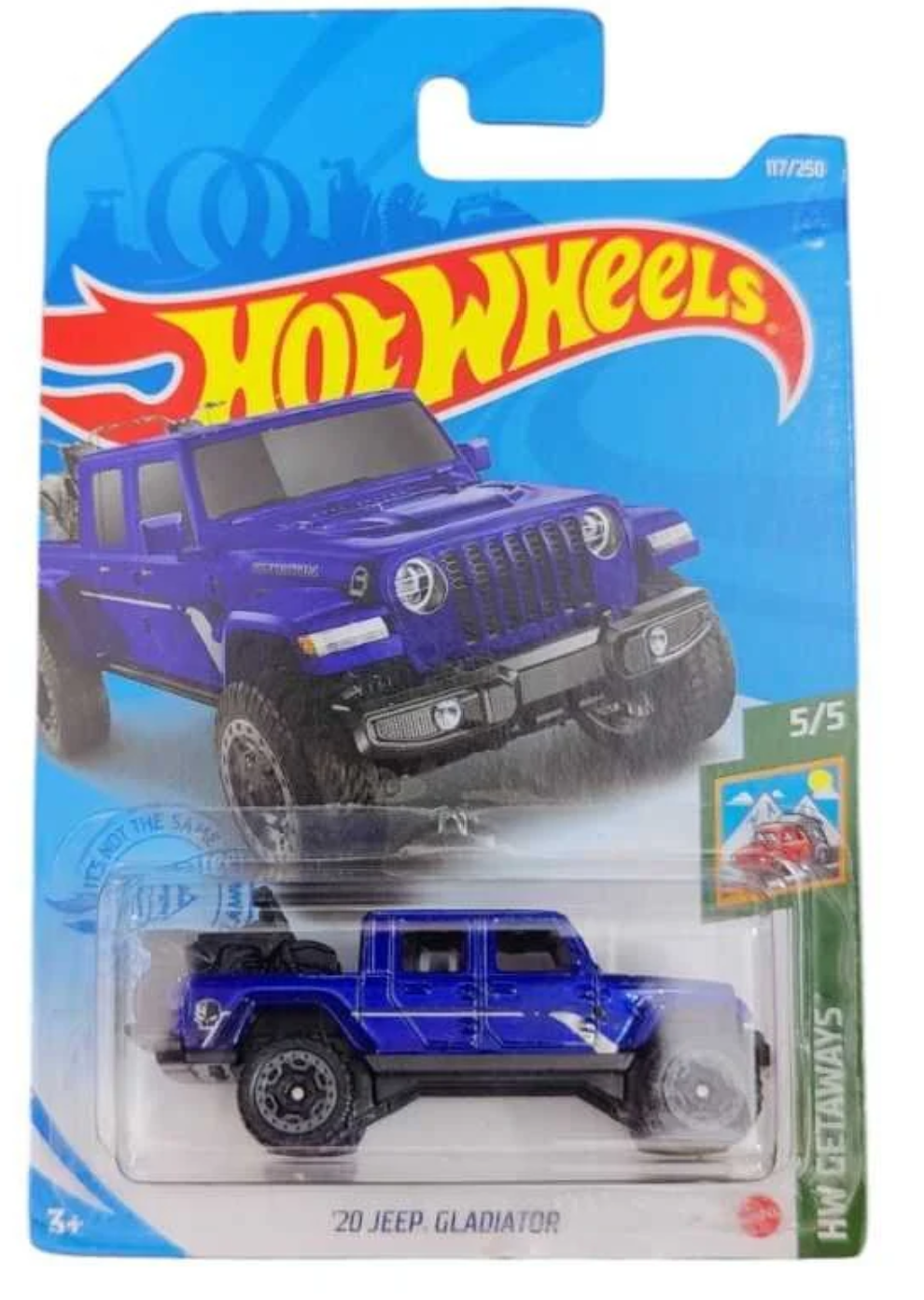 Hotwheels 20 Jeep Gladiator Imported Mainline 1:64 Scale - Factory Sealed Exclusive