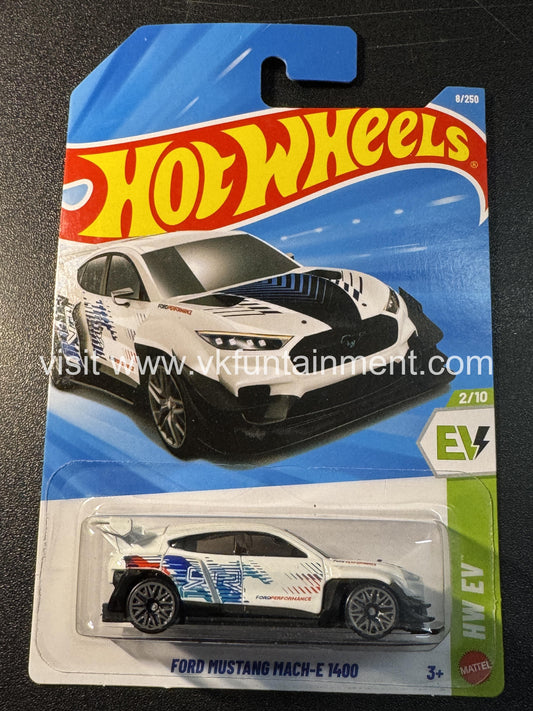 Hot Wheels FORD MUSTANG MACH-E 1400 WHITE