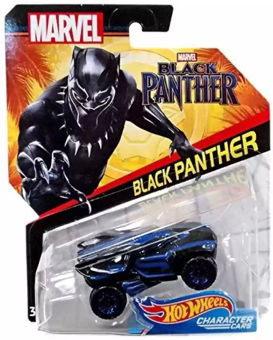Hot Wheels Marvel Character Cars - Black Panther