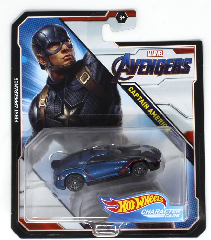 Hot Wheels - Marvel Character cars - Captain America