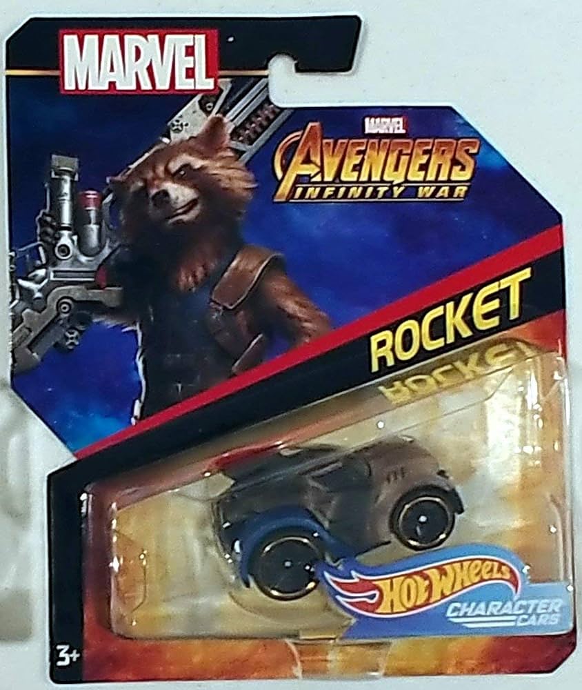 Hot Wheels - Marvel Character Cars - Rocket