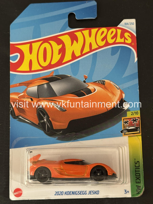 Hot Wheels 2020 KOENIGSEGG JESKO â€“ Orange
