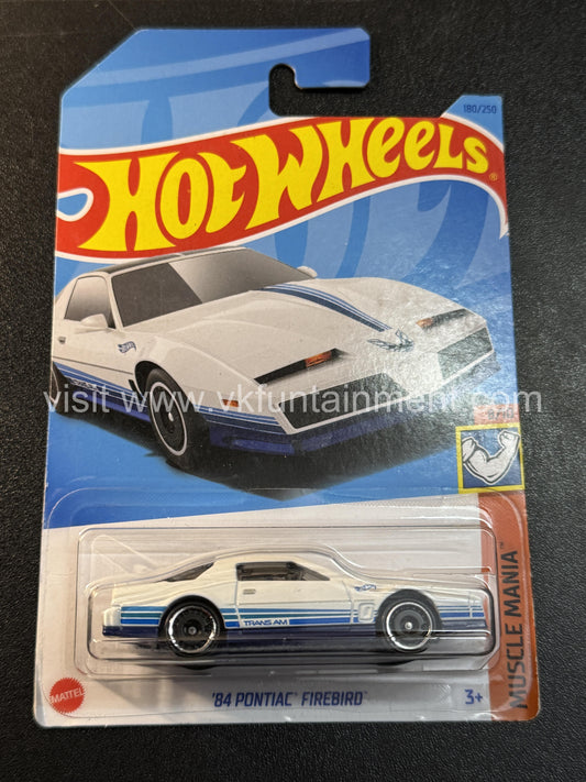 Hot Wheels 84 PONTIAC FIREBIRD
