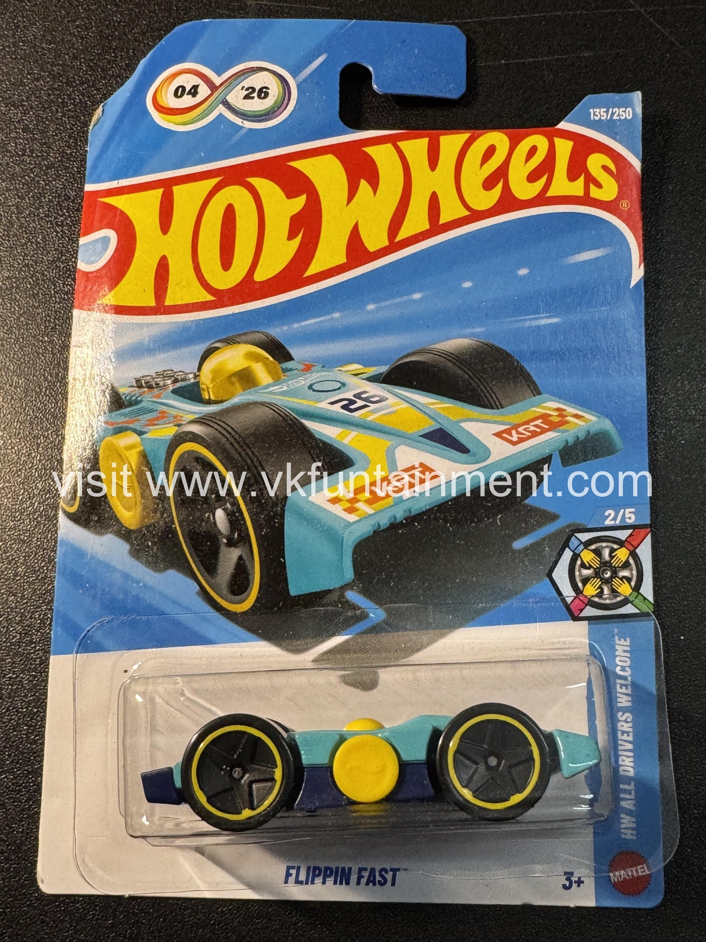 Hot Wheels FLIPPIN FAST
