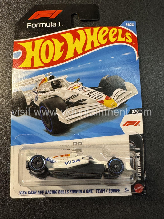 Hot Wheels  F1 - VISA CASH APP RACING BULLS FORMULA ONE TEAM  Ã‰QUIPE