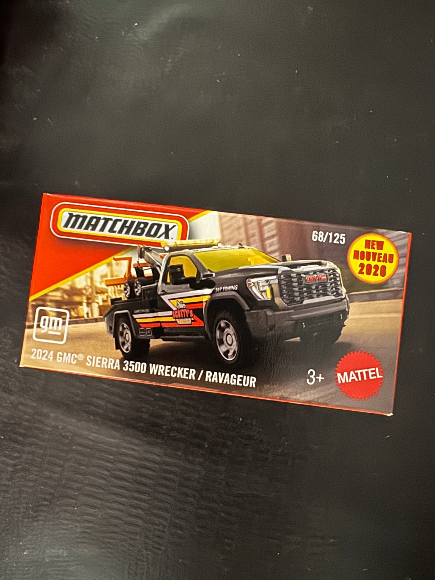 Matchbox 2024 GMC SIERRA 3500 WRECKER  RAVAGEUR