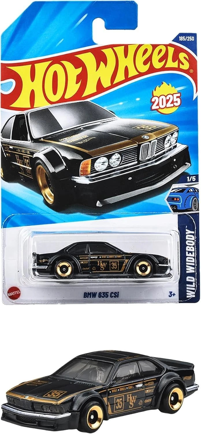 Hot Wheels BMW 635 CSi [Black & Gold]