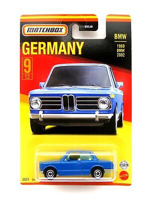 Matchbox 1969 BMW 2002 Germany 1:64