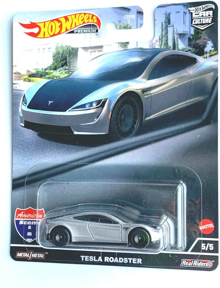 Hot Wheels - Telsa Roadster