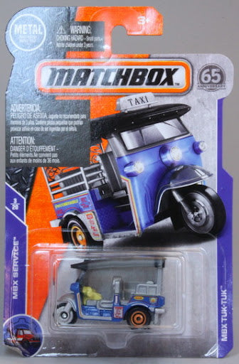 Matchbox MBX Tuk Tuk Taxi - Auto Miniature